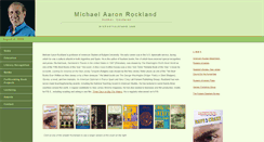 Desktop Screenshot of michaelrockland.com